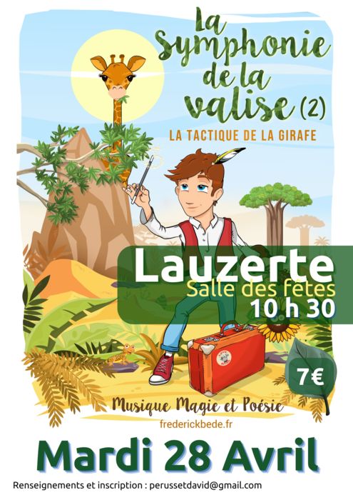 Spectacle jeune public : La Symphonie de la Valise_Lauzerte