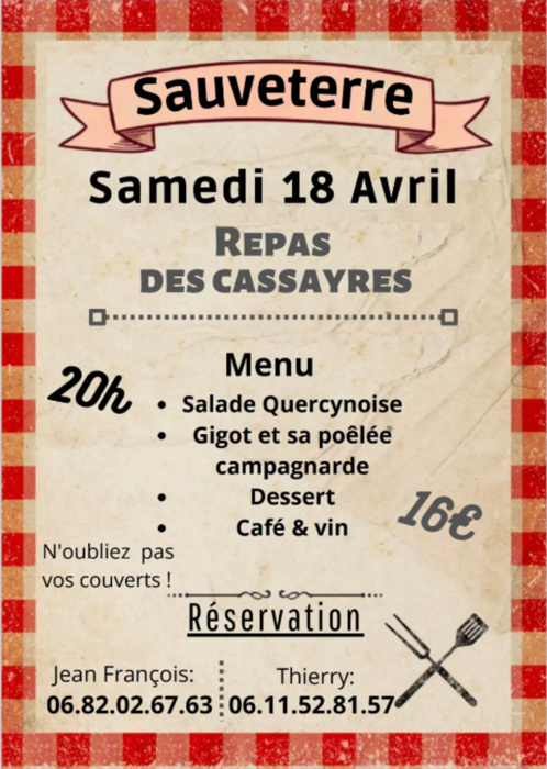 Repas des cassayres_Sauveterre