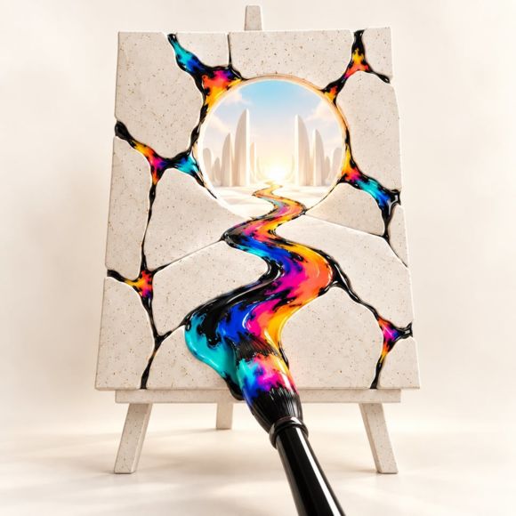 Ateliers d’art-thérapie & art-coaching - Peindre son futur, la fusion_Montaigu-de-Quercy