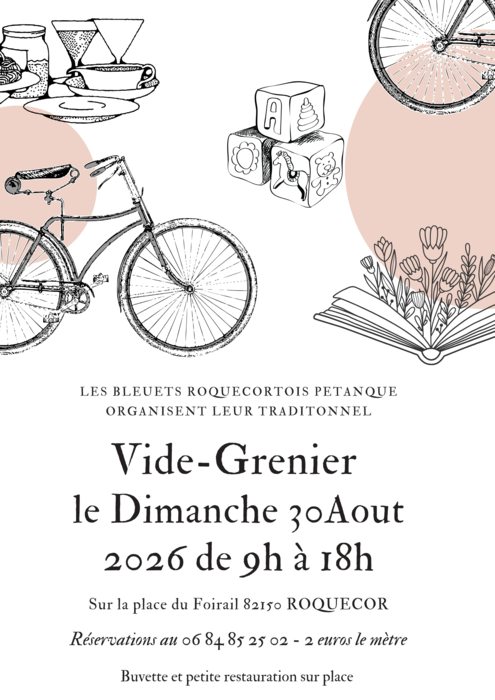 Vide-grenier à Roquecor_Roquecor