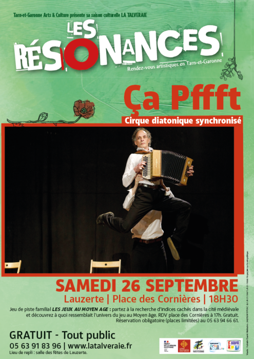 Spectacle « Ça Pffft ! » – Les Résonances de Septembre à Lauzerte_Lauzerte