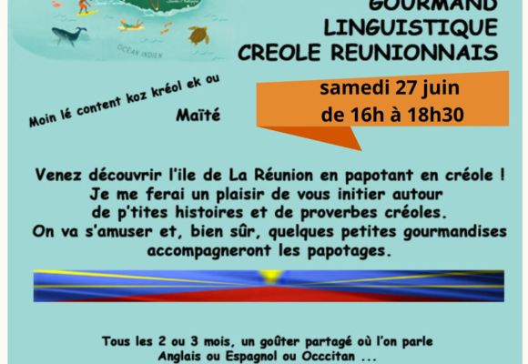 Bavardage gourmand et linguistique Créole_Beaumont-de-Lomagne