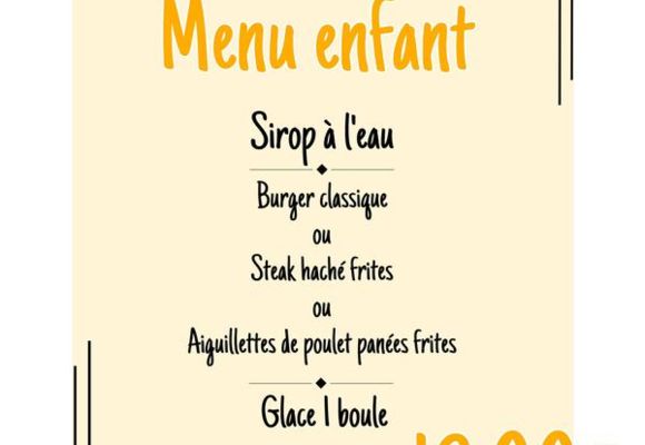 menu enfant