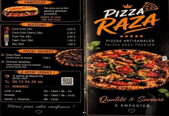 Pizzéria RAZA et rôtisserie_Lavit
