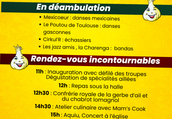 Fête de l'ail blanc_Beaumont-de-Lomagne