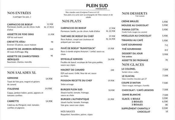 Restaurant Plein sud_L'Isle-Jourdain