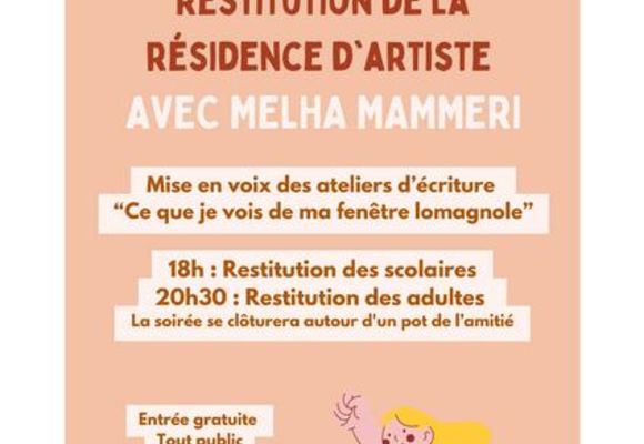 Restitution de la résidence d'artiste_Larrazet