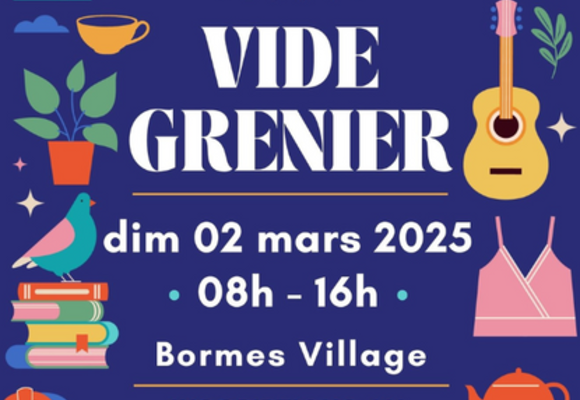 Vide grenier au village_Bormes-les-Mimosas