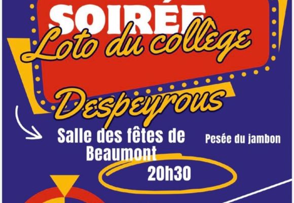 Loto du collège Despeyrous_Beaumont-de-Lomagne