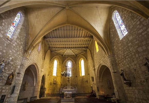 Intérieur Eglise Maubec