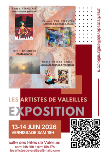 Les artistes de Valeilles exposent 