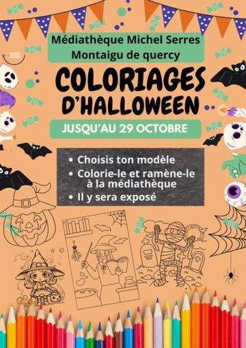 Coloriages d'Halloween 