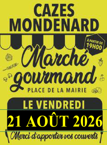 Marché Gourmand à Cazes-Mondenard 