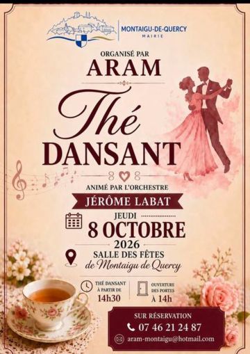 Thé dansant à Montaigu-de-Quercy
