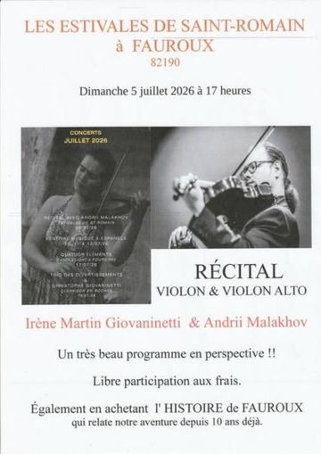 Les Estivales de Saint Romain