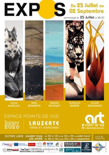 Exposition à la galerie Art Points de Vue 