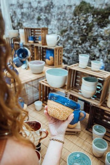 Marché des potiers de Lauzerte 