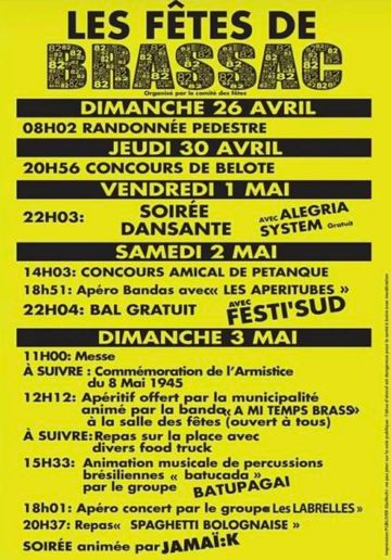 Fête de Brassac 