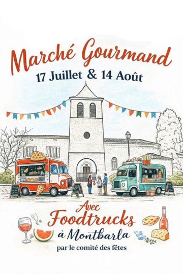 Marché gourmand à Montbarla 
