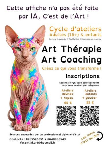 Ateliers d’art-thérapie & art-coaching - Peindre son futur, la fusion