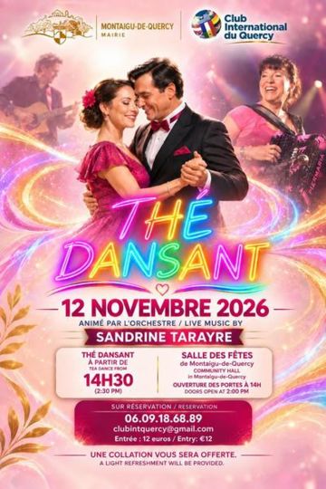 Thé dansant à Montaigu-de-Quercy 