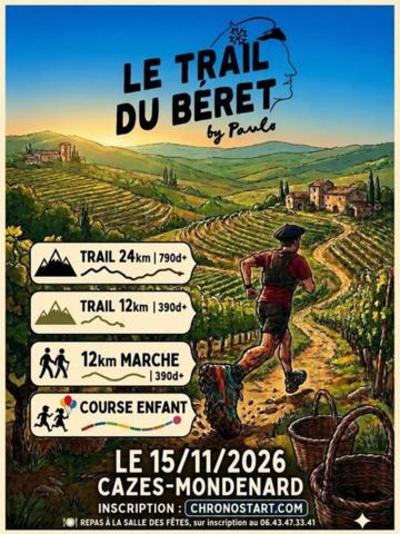 Trail du Béret by Paulo à Cazes-Mondenard