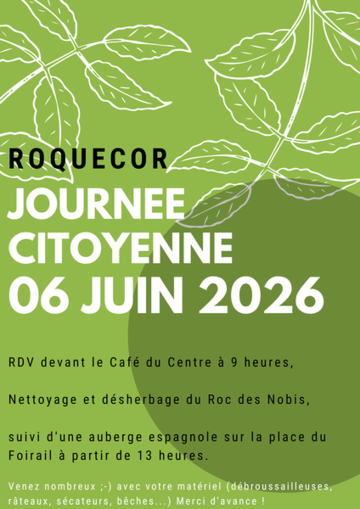 Journée citoyenne de Roquecor 