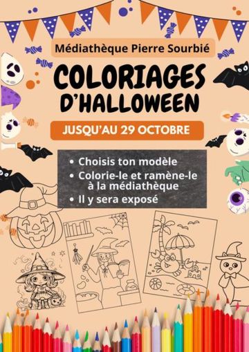 Coloriages d'halloween 