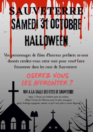 Soirée Halloween à Sauveterre
