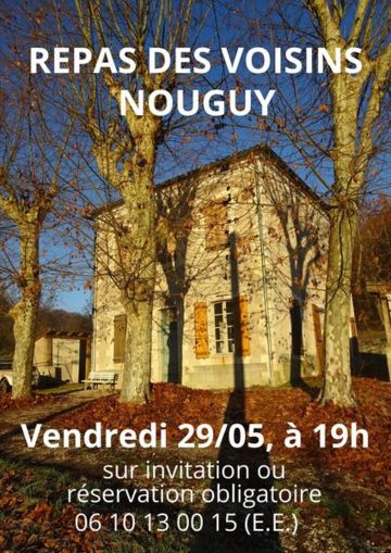 Repas des voisins de Nouguy