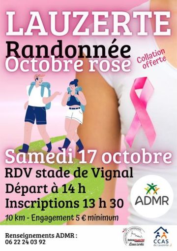 Randonnée pour Octobre rose 