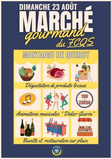 Marché Gourmand à Montaigu-de-Quercy