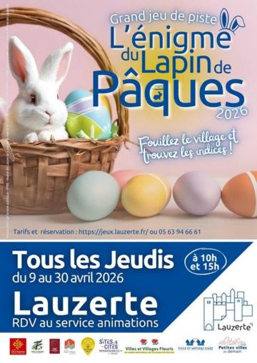 Jeu de piste : L'énigme du lapin de Pâques 