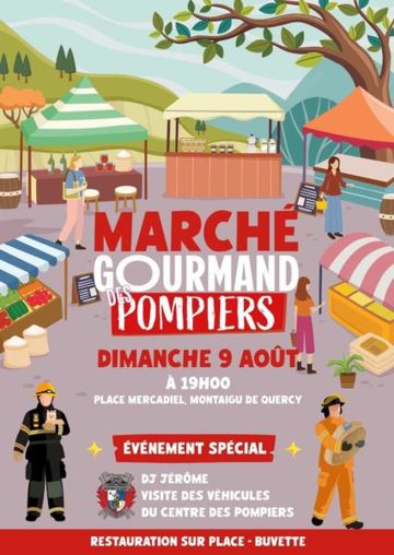 Marché Gourmand à Montaigu-de-Quercy 