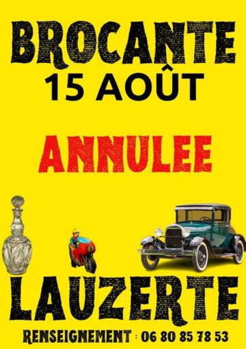 Brocante à Lauzerte - Annulée 