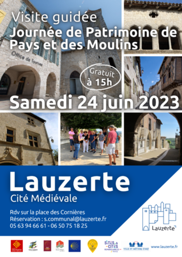 Visite guidée : habiter la cité médiévale de Lauzerte au Moyen Age 