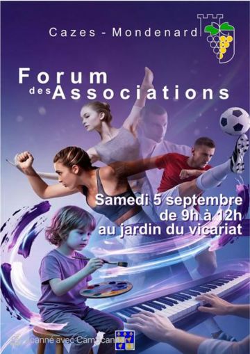 Forum des Associations à Cazes-Mondenard 