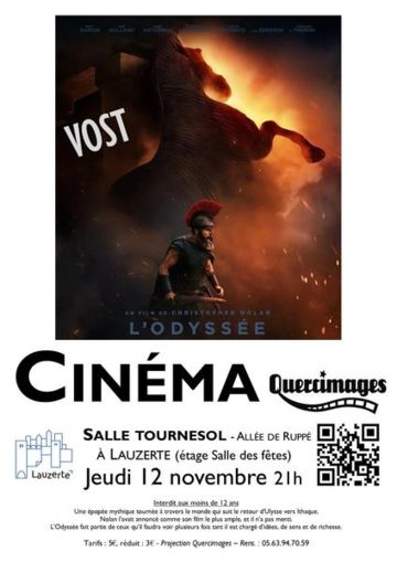 Cinéma à Lauzerte :