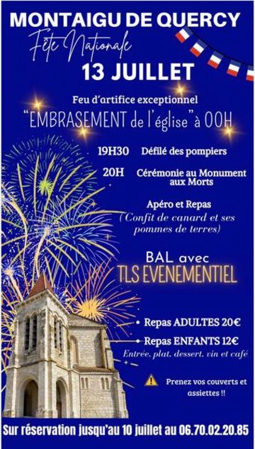 Fête nationale de Montaigu-de-Quercy