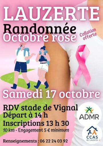Randonnée pour Octobre rose