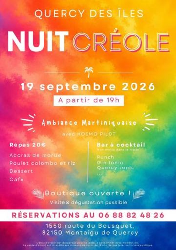 Nuit Créole au Quercy des îles