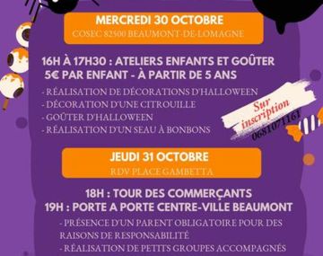 Halloween à Beaumont 