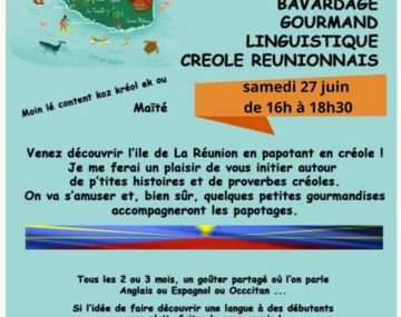 Bavardage gourmand et linguistique Créole 