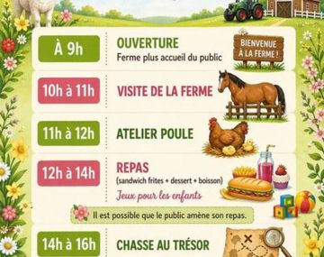 Animations famille à la Ferme de la mude 