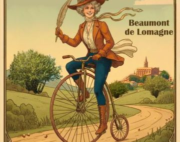 Randonnée cycliste féminine 