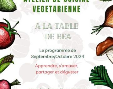 Atelier de cuisine végétarienne 