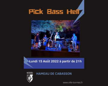 Concert Pick Bass Hell 