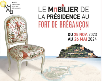 Visite guidée de l'exposition - Le mobilier de la présidence au fort de Brégançon 
