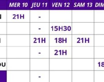 Cinéma du 10 au 16 juin 
