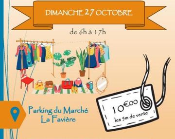 Vide grenier de la Favière 